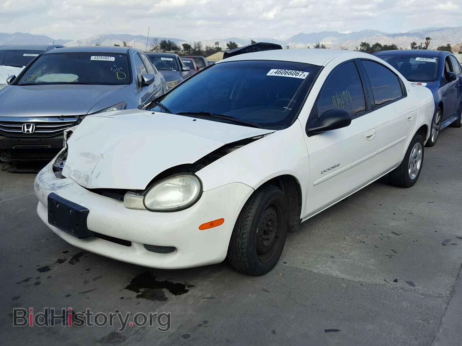 2001 DODGE NEON - VIN: 1B3ES46C51D183612 - Фото 2