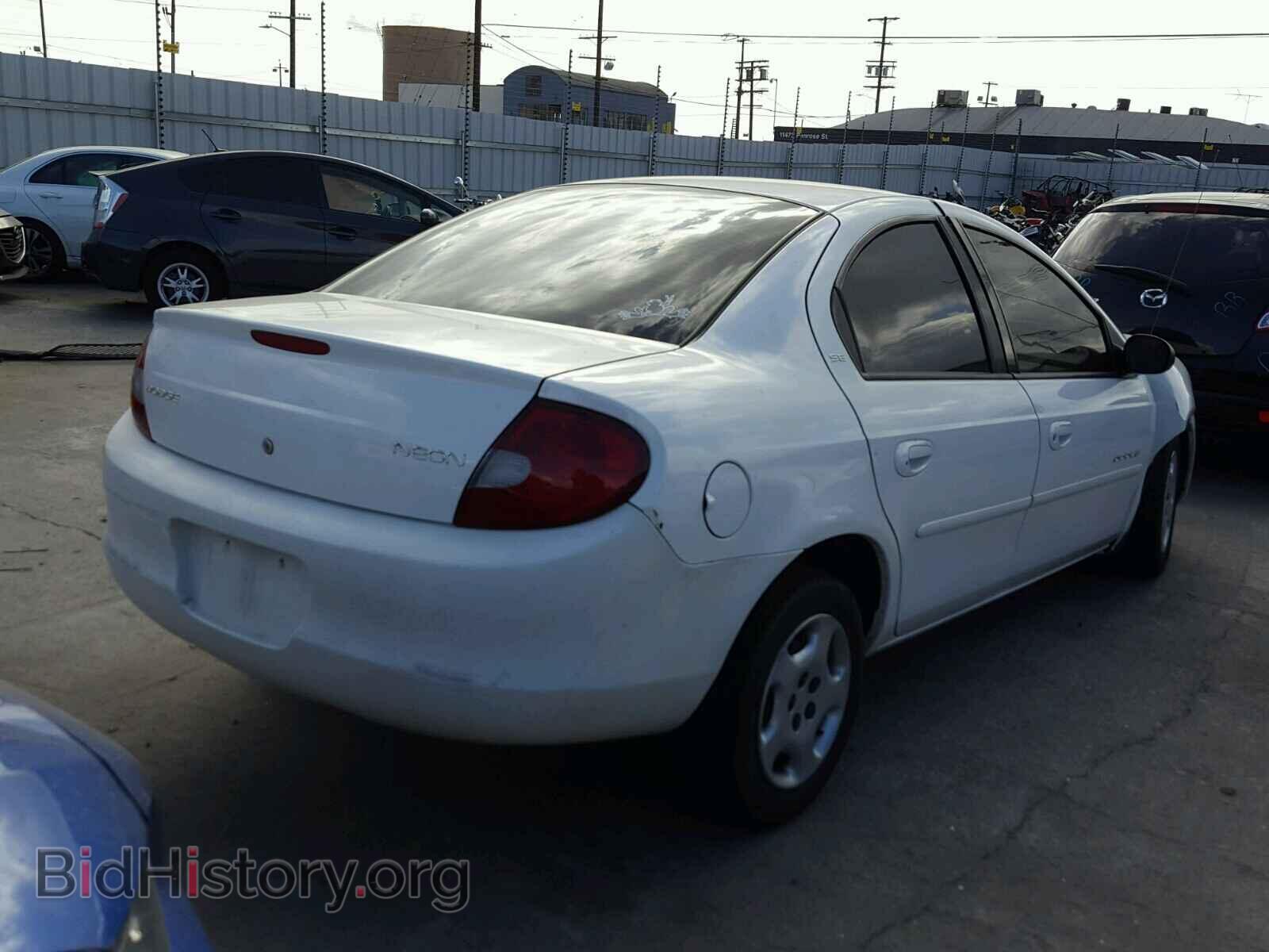 2001 DODGE NEON - VIN: 1B3ES46C51D183612 - Фото 4