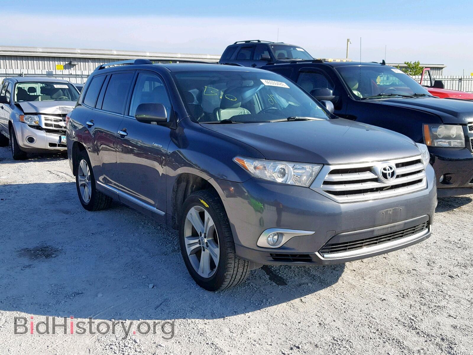 Фотография 5TDYK3EH4CS053301 - TOYOTA HIGHLANDER 2012