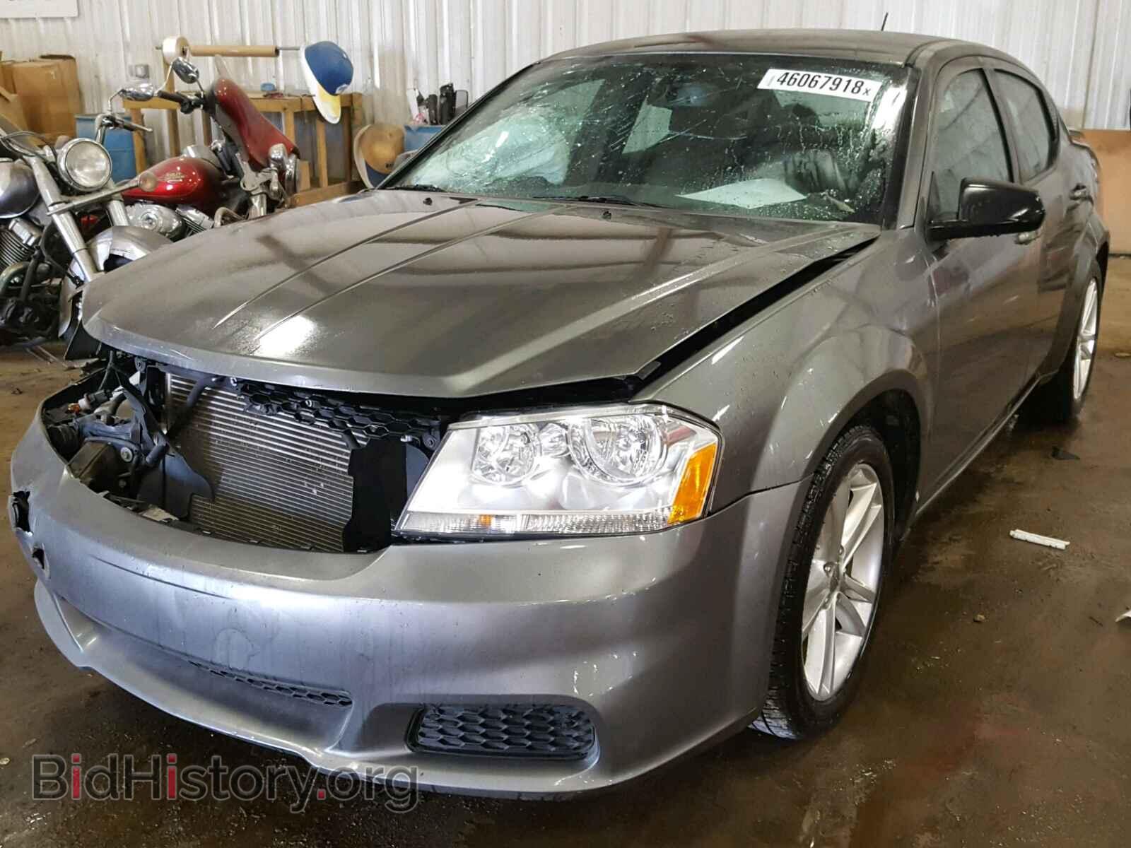 2013 DODGE AVENGER - VIN: 1C3CDZAG2DN576641 - Фото 2