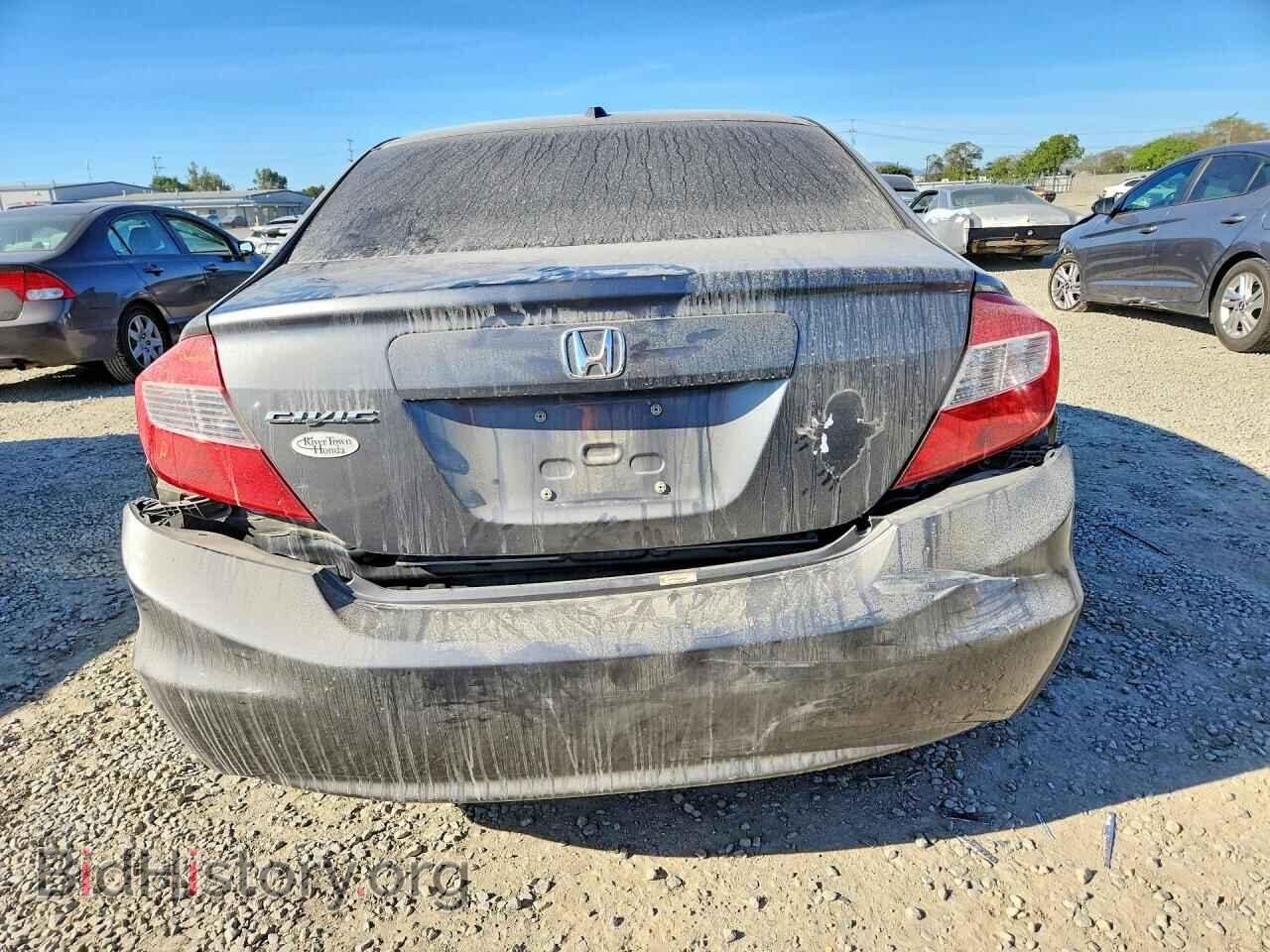 2012 HONDA CIVIC - VIN: 19XFB2F98CE045561 - Фото 6