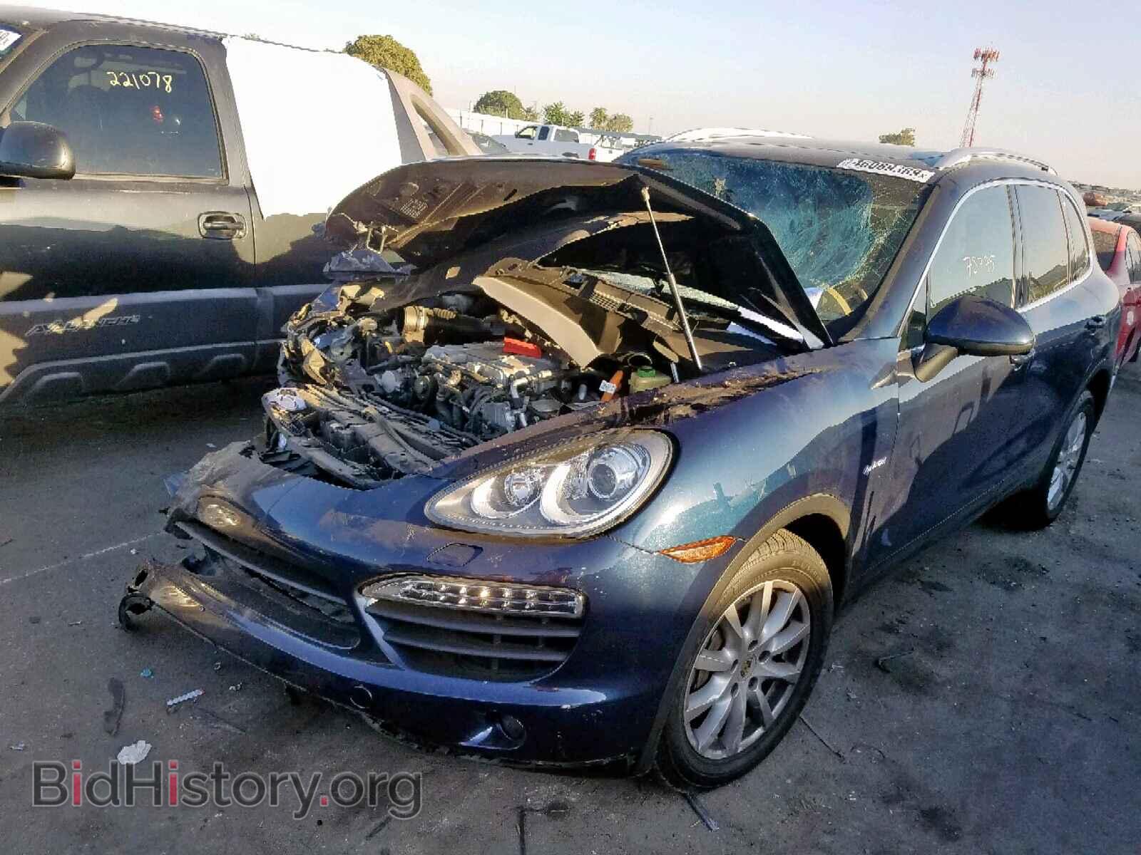 2013 PORSCHE CAYENNE S - VIN: WP1AE2A21DLA15501 - Фото 2