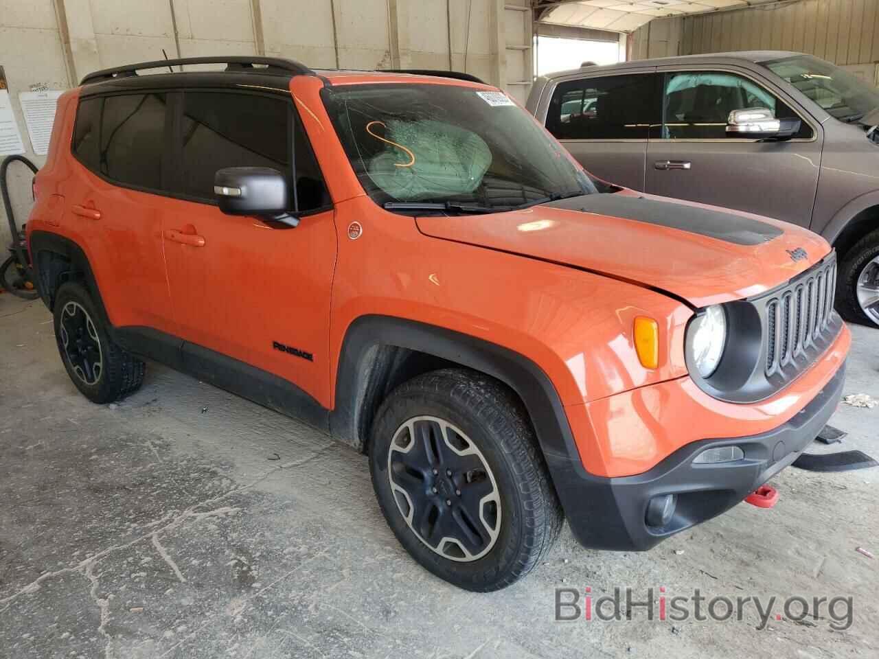 Фотография ZACCJBCT6GPE31345 - JEEP RENEGADE 2016