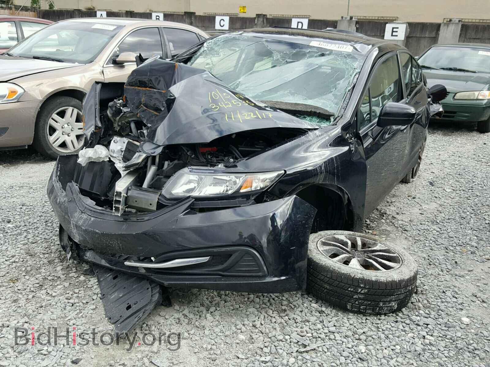2014 HONDA CIVIC - VIN: 19XFB2F8XEE010515 - Фото 2