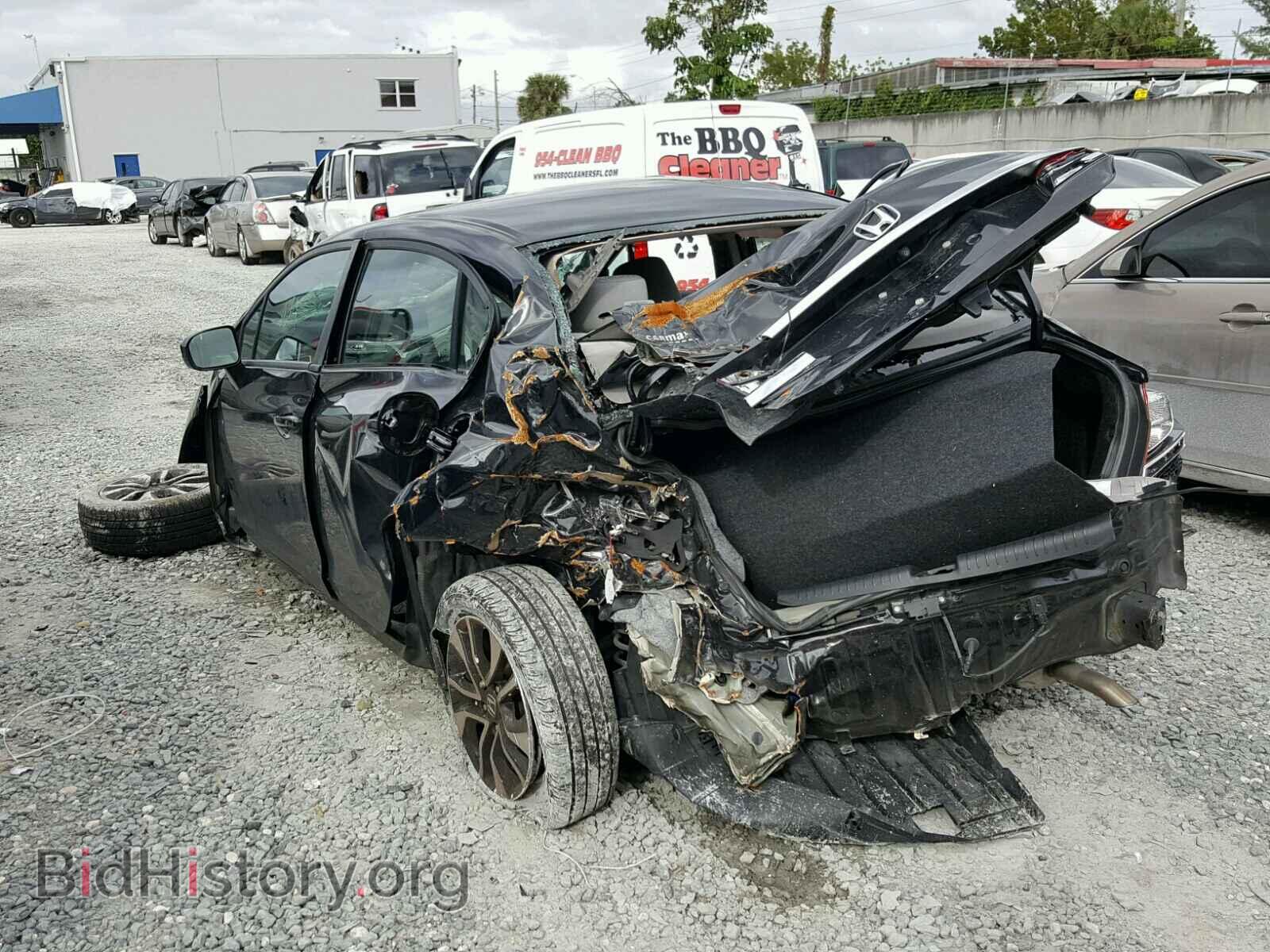 2014 HONDA CIVIC - VIN: 19XFB2F8XEE010515 - Фото 3
