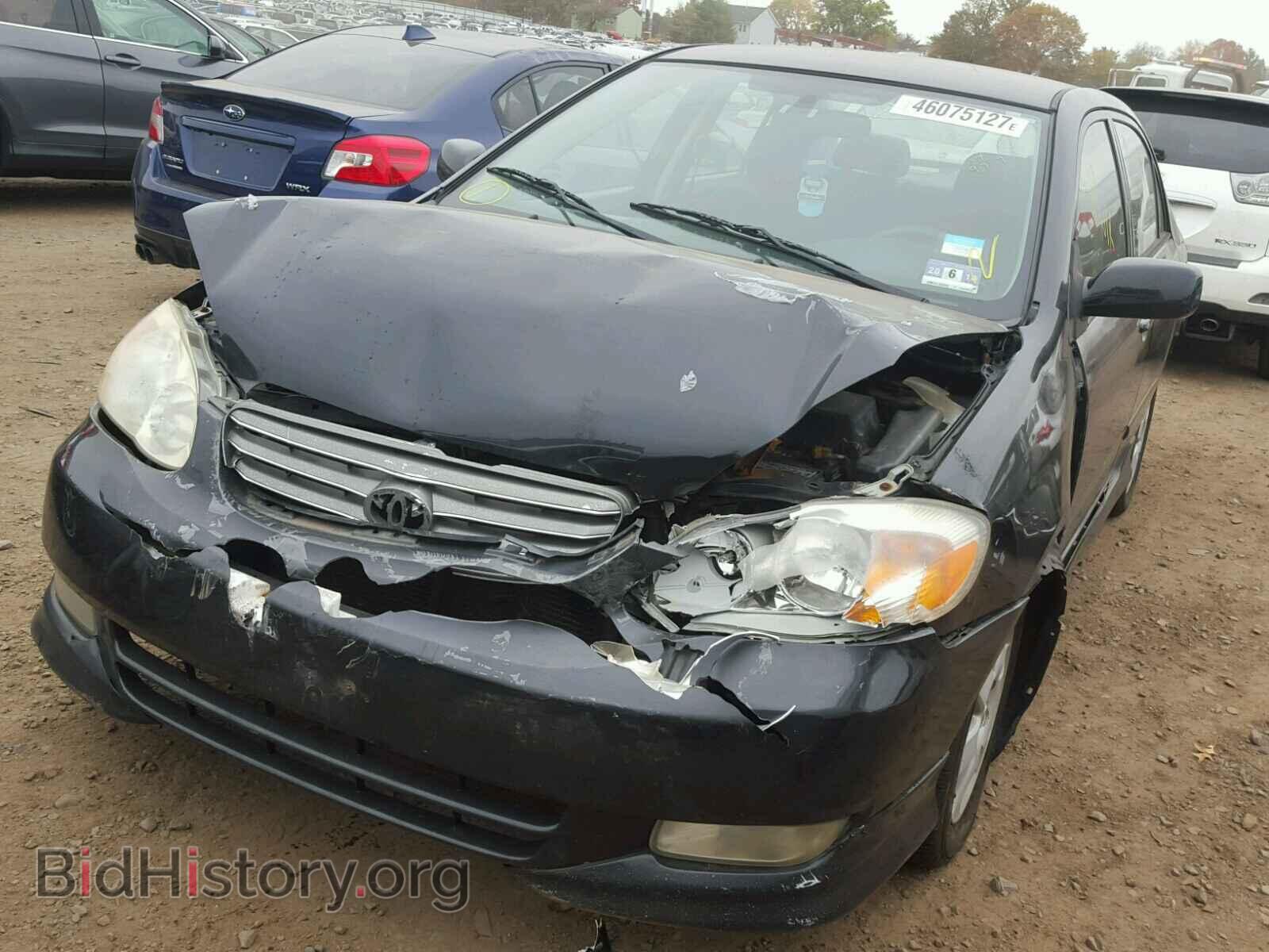 2003 TOYOTA COROLLA - VIN: 2T1BR32E53C069561 - Фото 2
