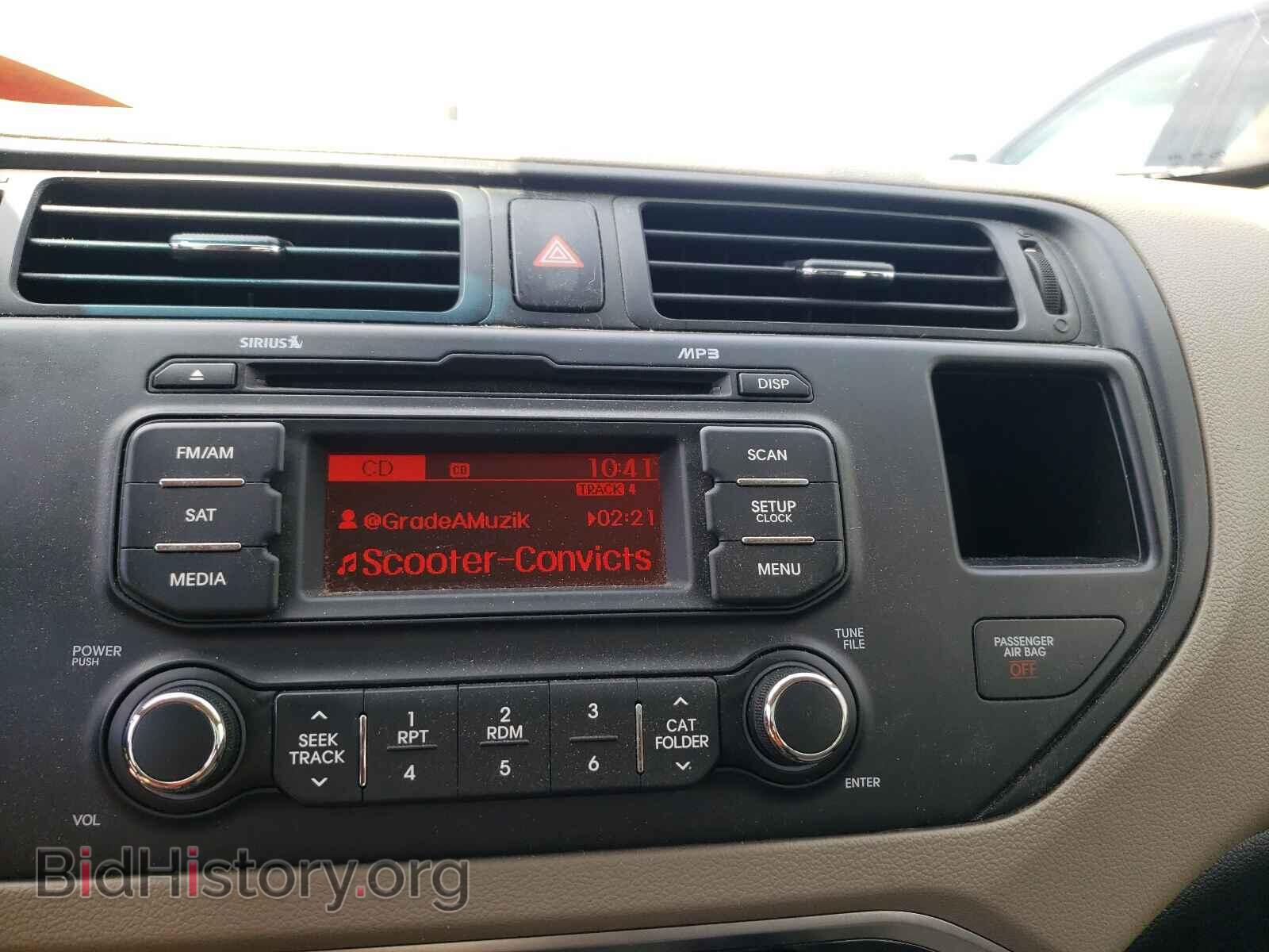 2014 KIA RIO - VIN: KNADM4A37E6339281 - Фото 9