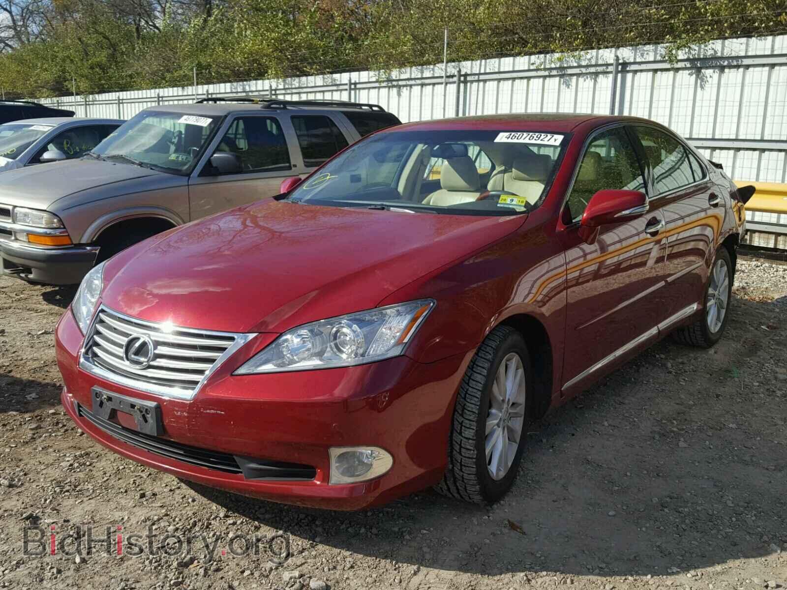 2011 LEXUS ES350 - VIN: JTHBK1EG5B2458573 - Фото 2