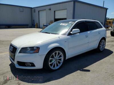 2012 Audi A3 A3 Premium, белый — VIN WAUFEAFM6CA148273, Copart