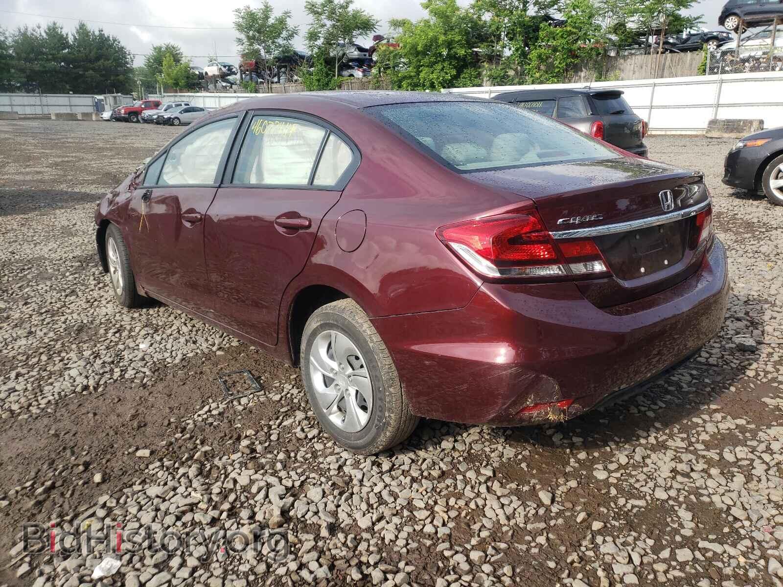 2013 HONDA CIVIC - VIN: 19XFB2F55DE287626 - Фото 3