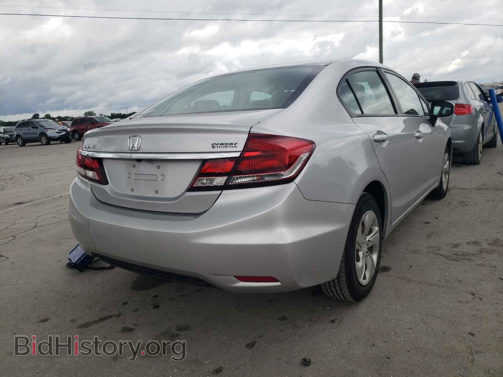 2015 HONDA CIVIC - VIN: 19XFB2F54FE044683 - Фото 4