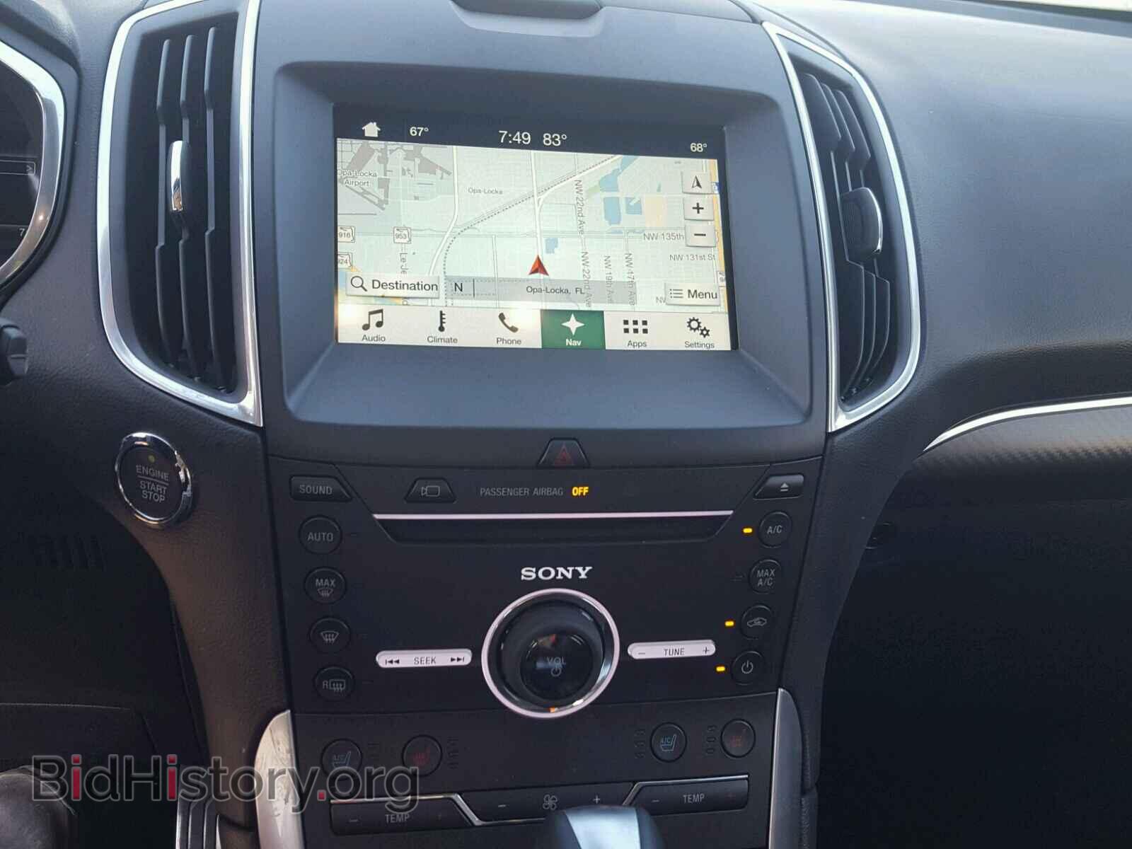 2016 FORD EDGE - VIN: 2FMPK4AP2GBC34351 - Фото 9