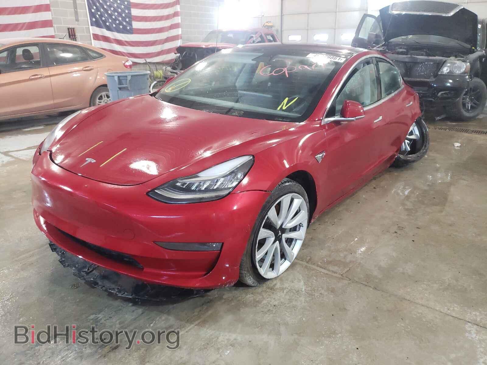 2018 TESLA MODEL 3 - VIN: 5YJ3E1EA0JF032455 - Фото 2