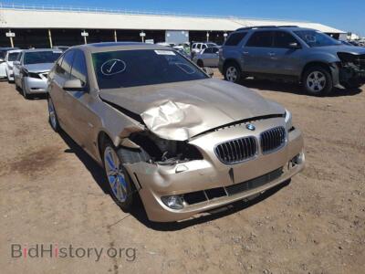 2011 BMW 5 SERIES 535 I, светло-коричневый — VIN WBAFR7C58BC266848, Copart