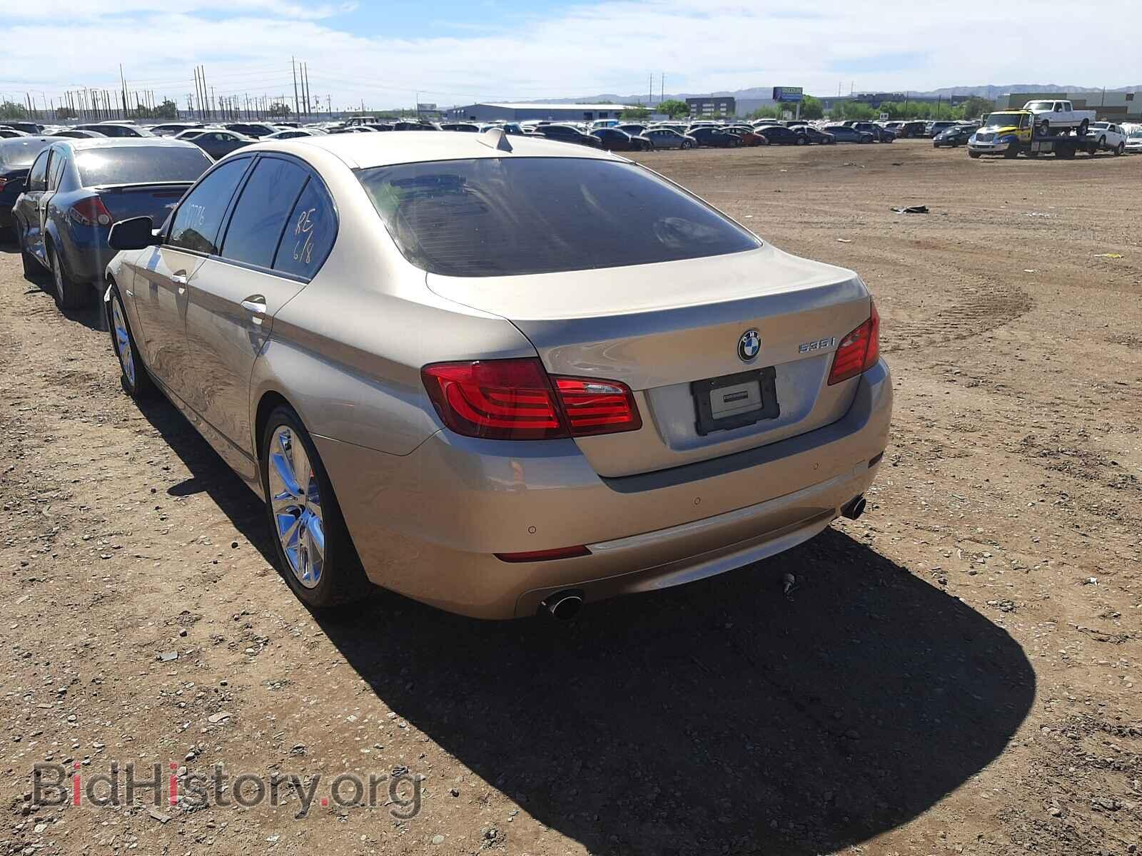 2011 BMW 5 SERIES - VIN: WBAFR7C58BC266848 - Фото 3