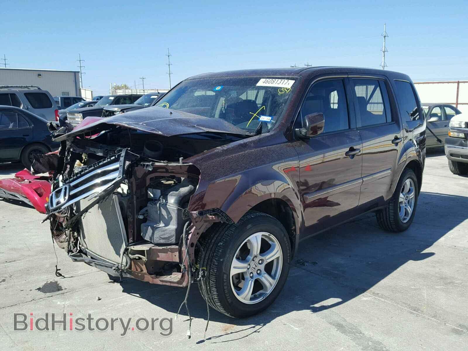 2012 HONDA PILOT - VIN: 5FNYF3H52CB011025 - Фото 2