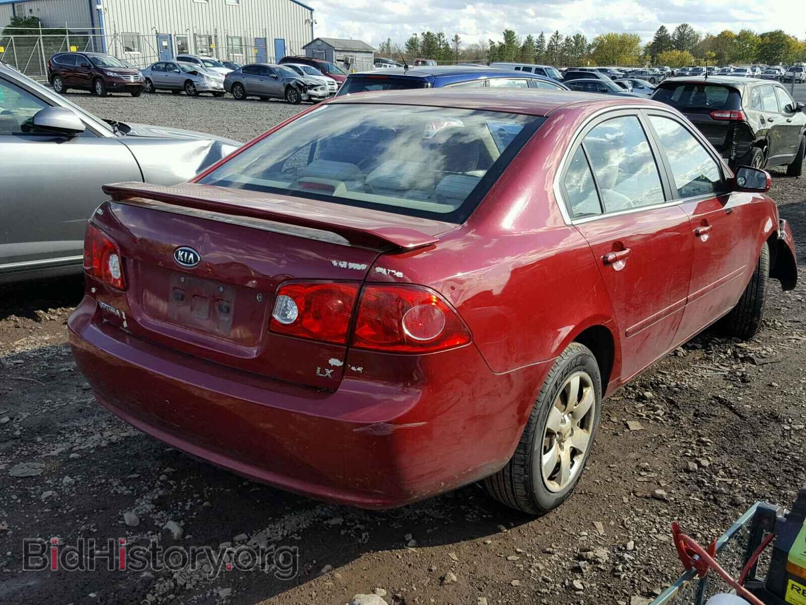 2008 KIA OPTIMA - VIN: KNAGE123085226242 - Фото 4