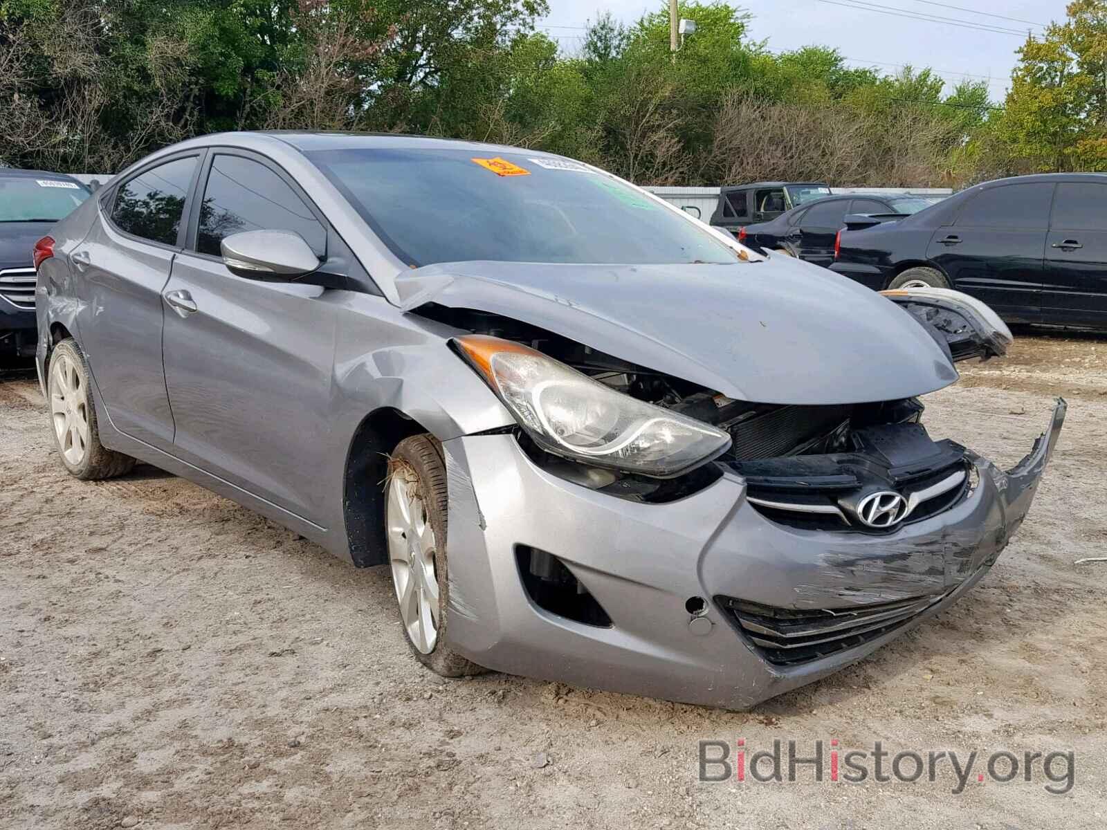 Photo KMHDH4AEXBU107687 - HYUNDAI ELANTRA 2011