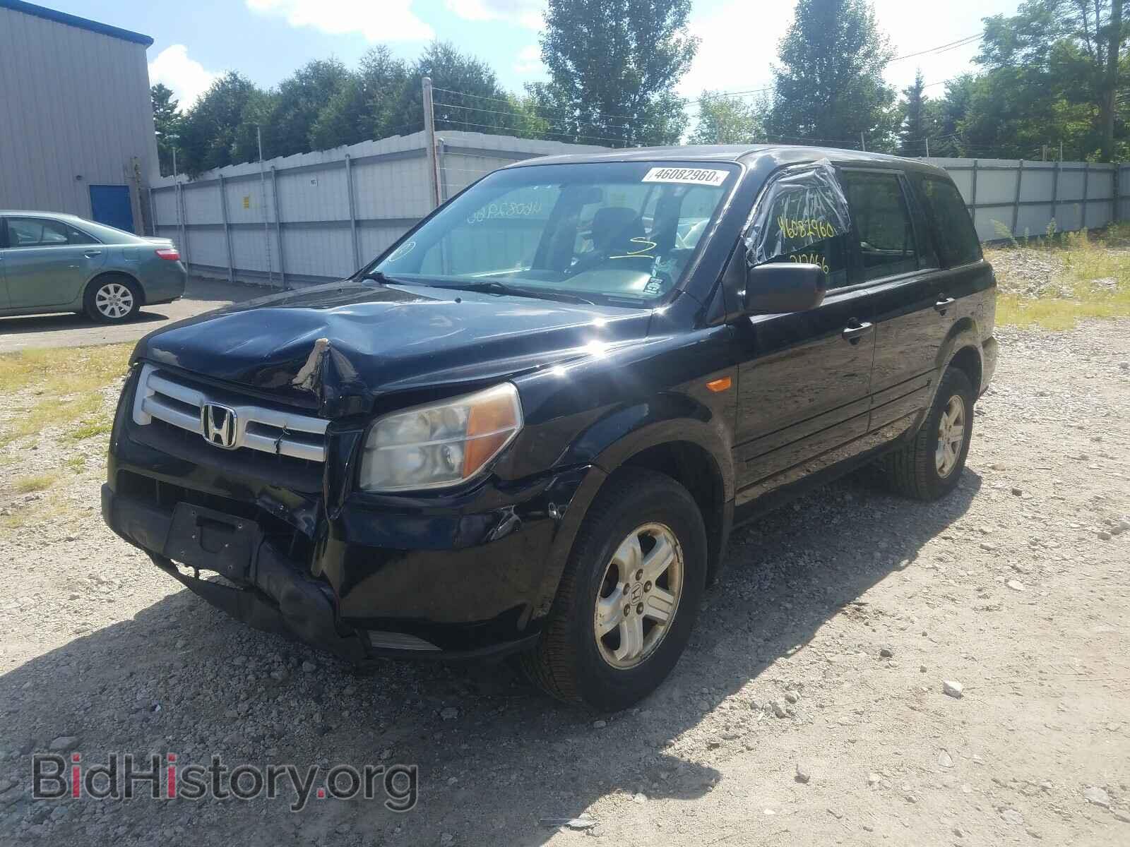 2007 HONDA PILOT - VIN: 2HKYF18157H522902 - Фото 2