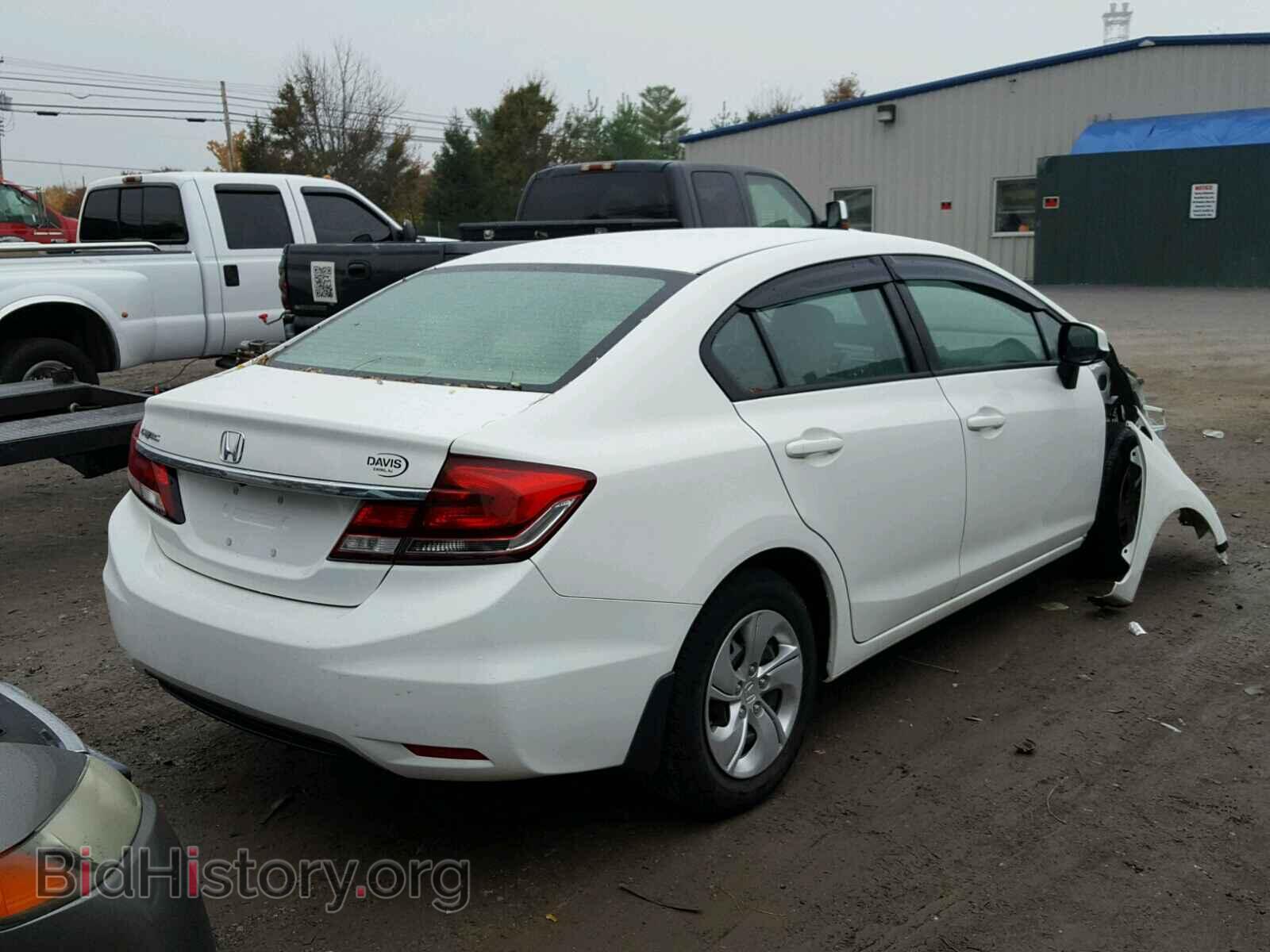 2013 HONDA CIVIC - VIN: 2HGFB2F55DH516540 - Фото 4