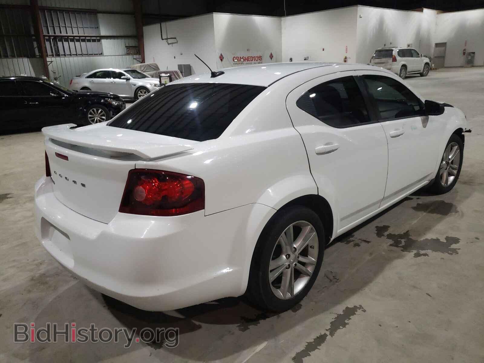 2012 DODGE AVENGER - VIN: 1C3CDZAG5CN254428 - Фото 4