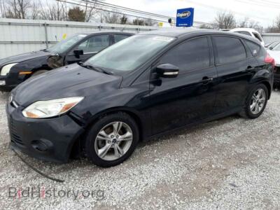2014 Ford FOCUS Focus SE, черный — VIN 1FADP3K22EL438530, Copart