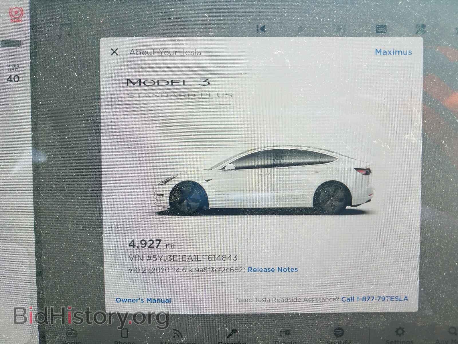 2020 TESLA MODEL 3 - VIN: 5YJ3E1EA1LF614843 - Фото 8