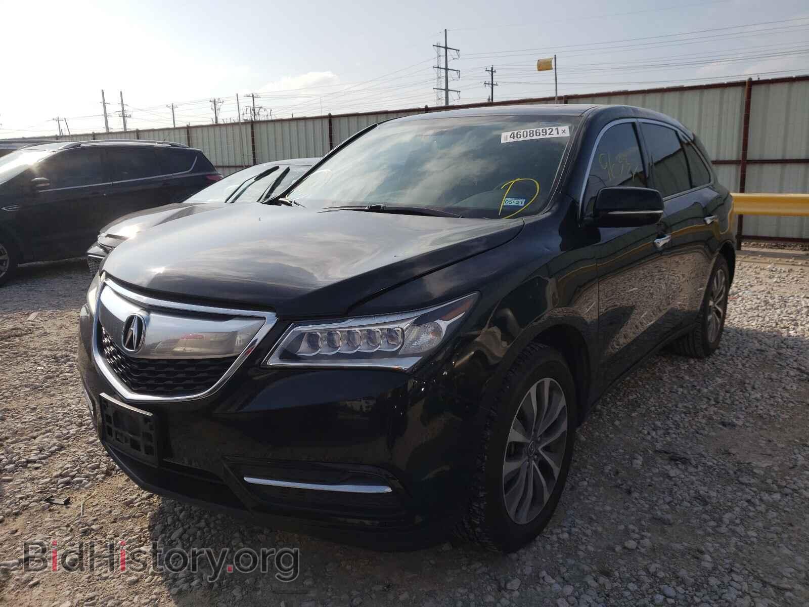 2015 ACURA MDX - VIN: 5FRYD4H47FB032152 - Фото 2