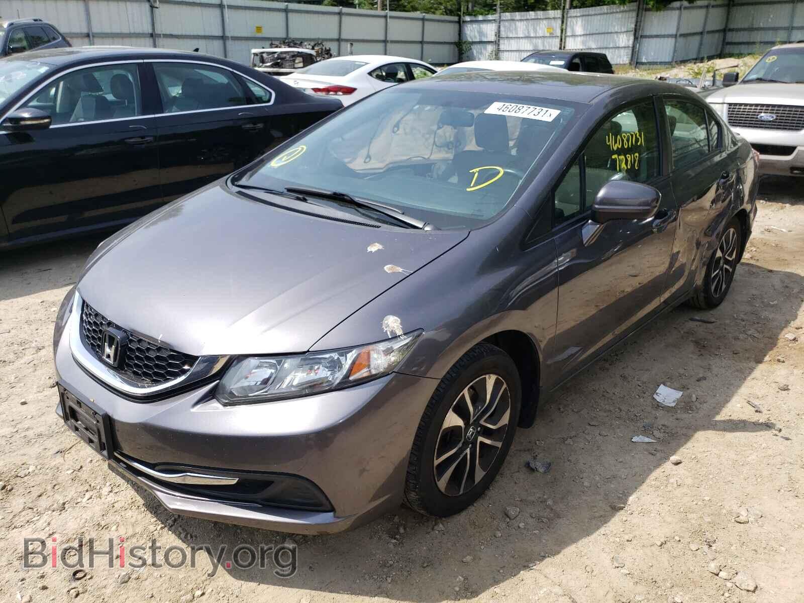 2014 HONDA CIVIC - VIN: 19XFB2F82EE076122 - Фото 2