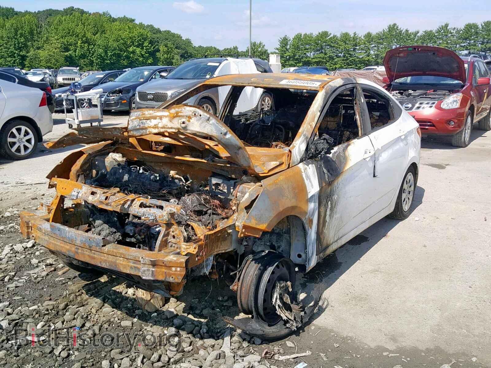 2017 HYUNDAI ACCENT - VIN: KMHCT4AE6HU173205 - Фото 2
