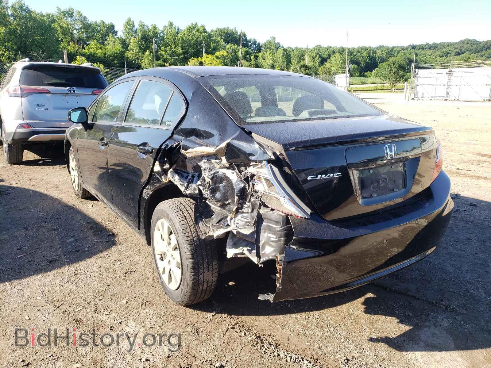 2012 HONDA CIVIC - VIN: 19XFB2F57CE042017 - Фото 3