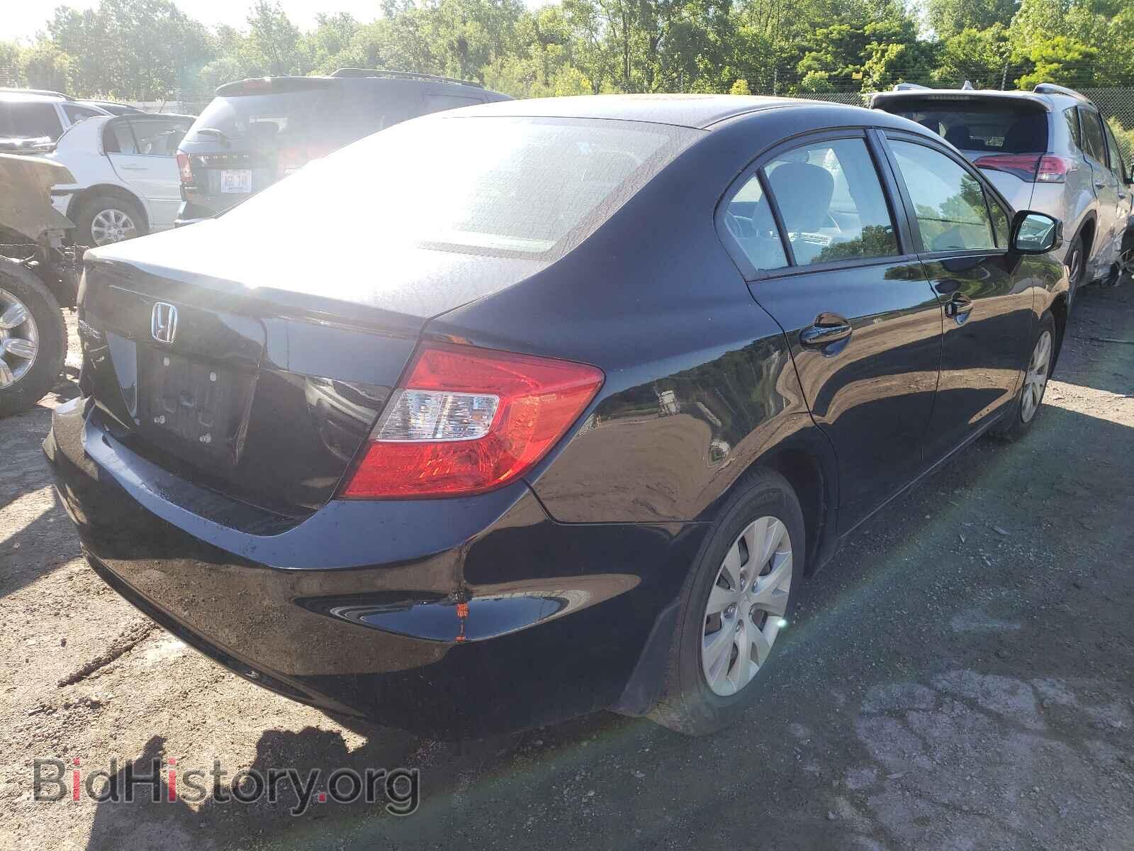 2012 HONDA CIVIC - VIN: 19XFB2F57CE042017 - Фото 4