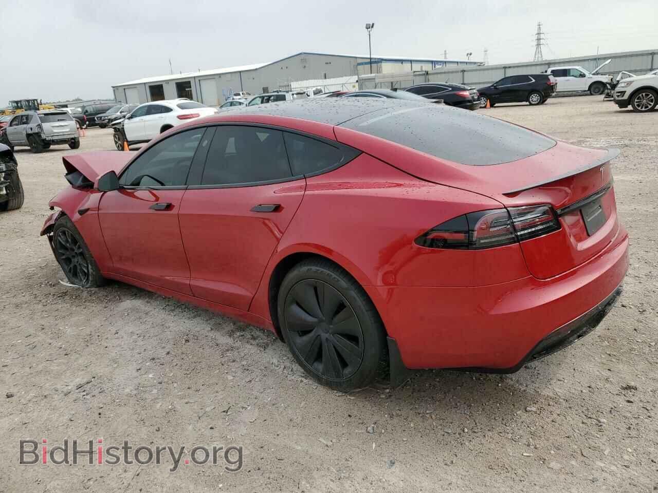 2022 TESLA MODEL S - VIN: 5YJSA1E65NF484992 - Фото 2