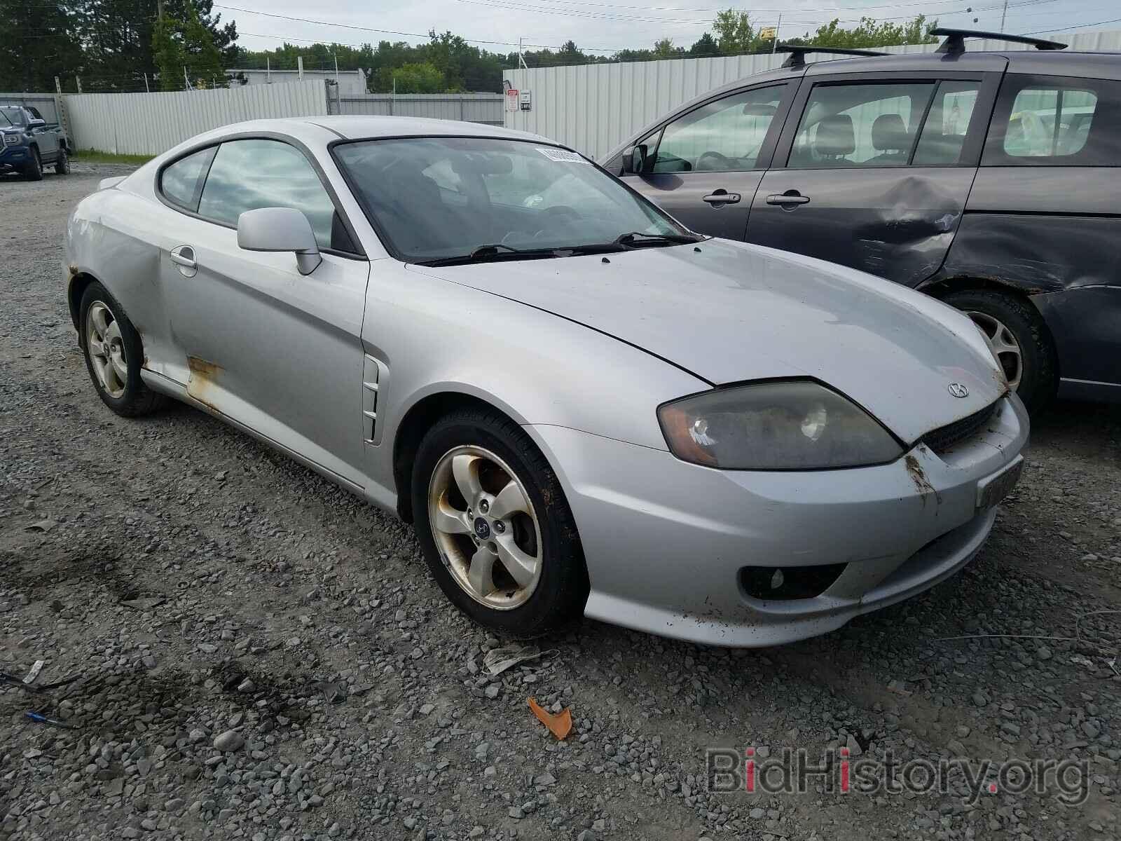 Фотография KMHHM65D66U192057 - HYUNDAI TIBURON 2006