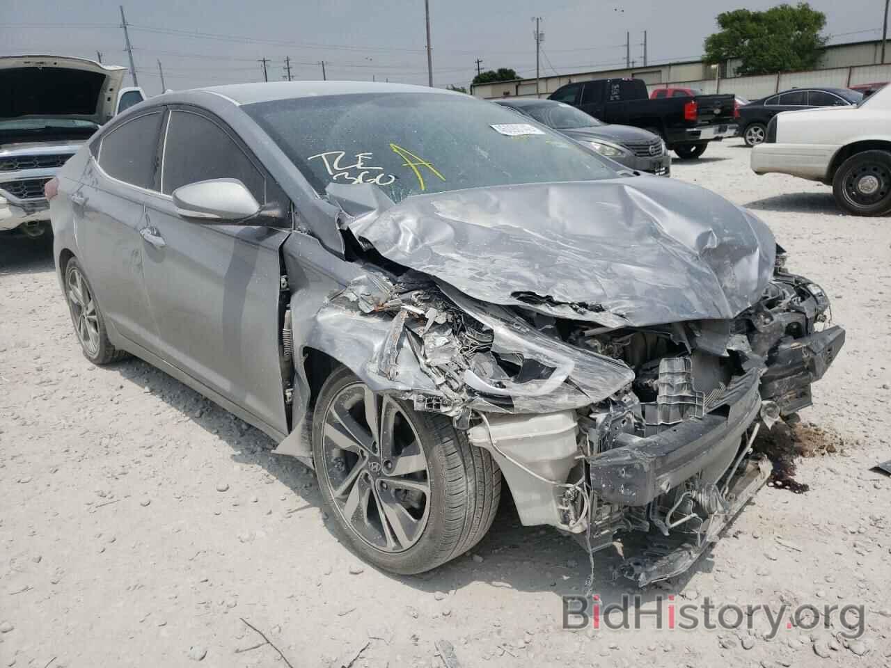 Photo 5NPDH4AE5GH674511 - HYUNDAI ELANTRA 2016