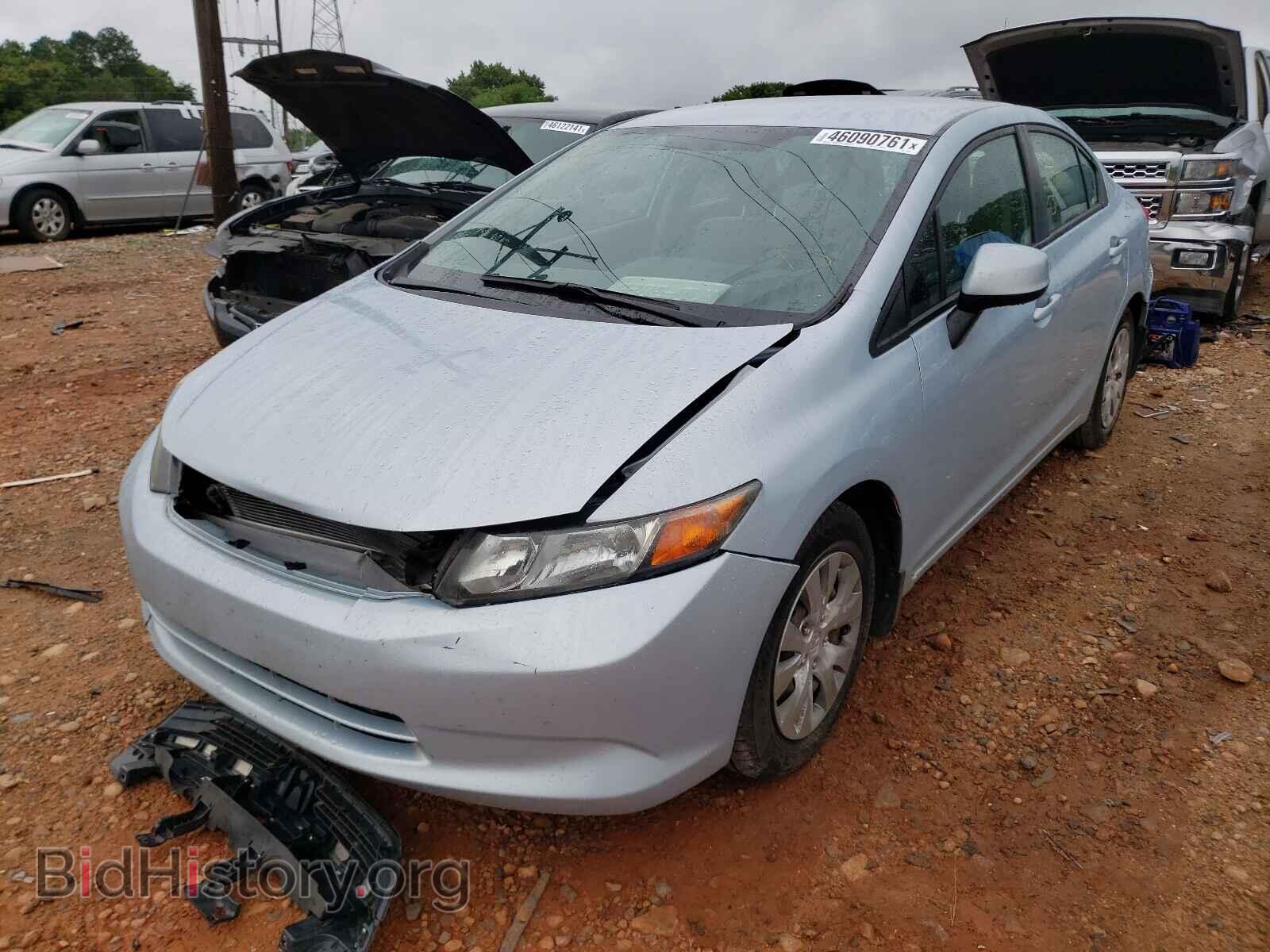 2012 HONDA CIVIC - VIN: 19XFB2F55CE065618 - Фото 2