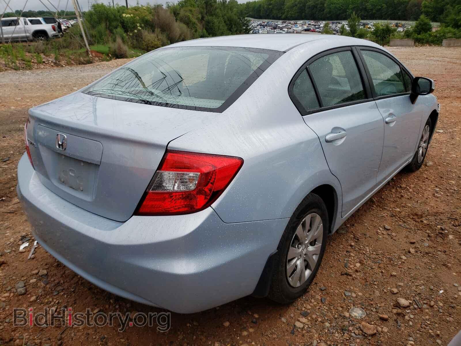 2012 HONDA CIVIC - VIN: 19XFB2F55CE065618 - Фото 4
