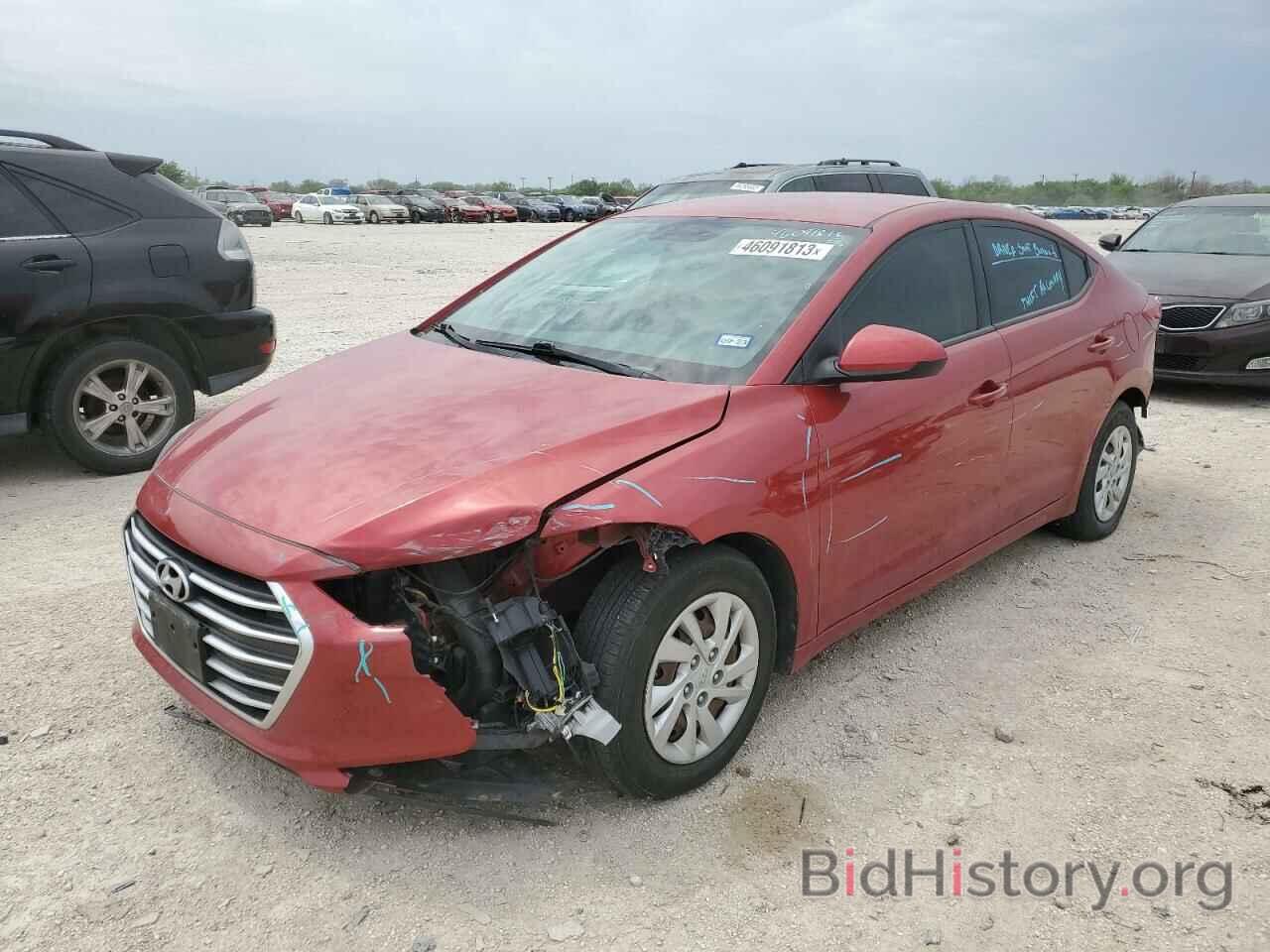 Photo 5NPD74LF2HH107893 - HYUNDAI ELANTRA 2017