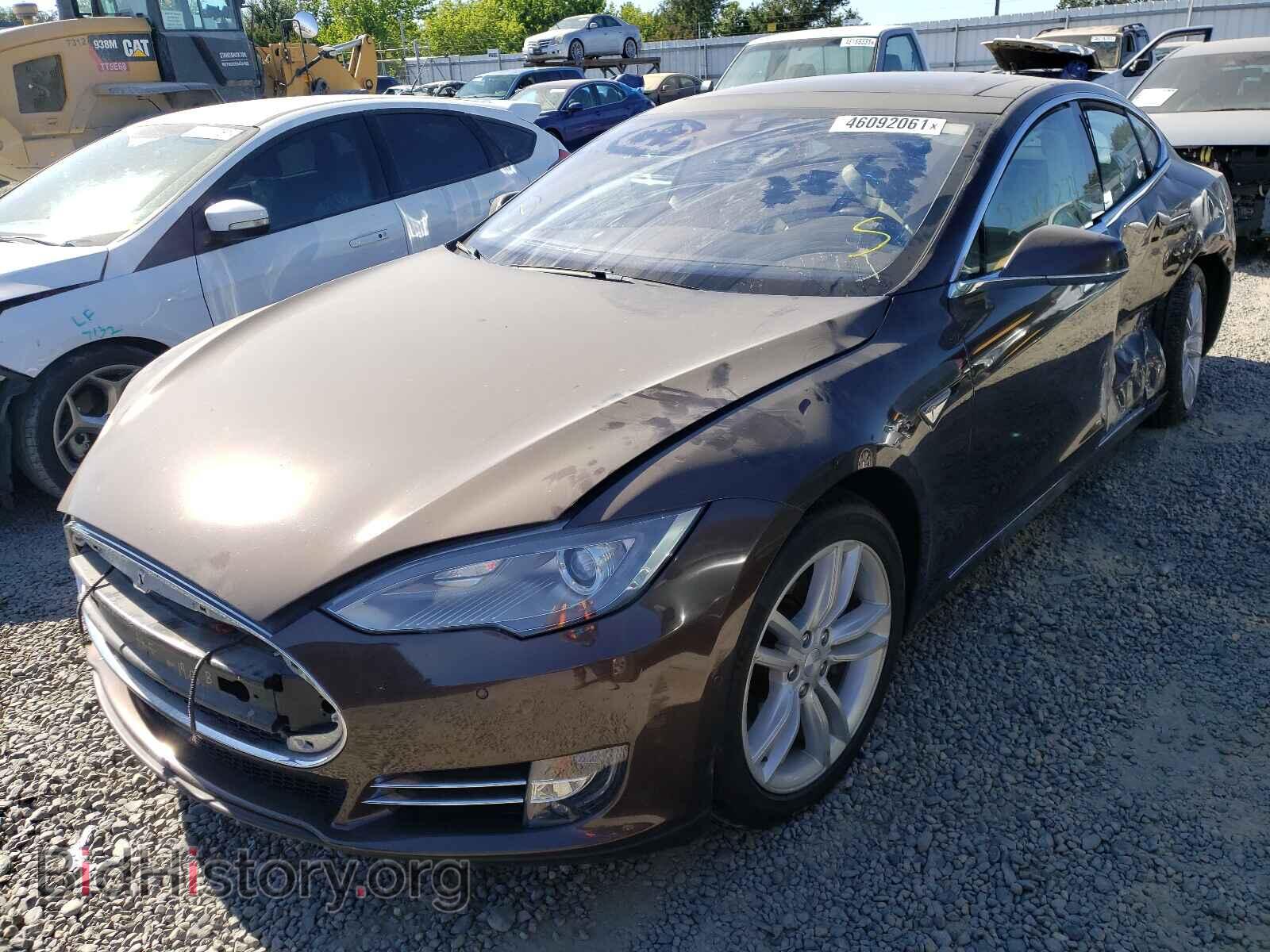 2014 TESLA MODEL S - VIN: 5YJSA1H19EFP52958 - Фото 2