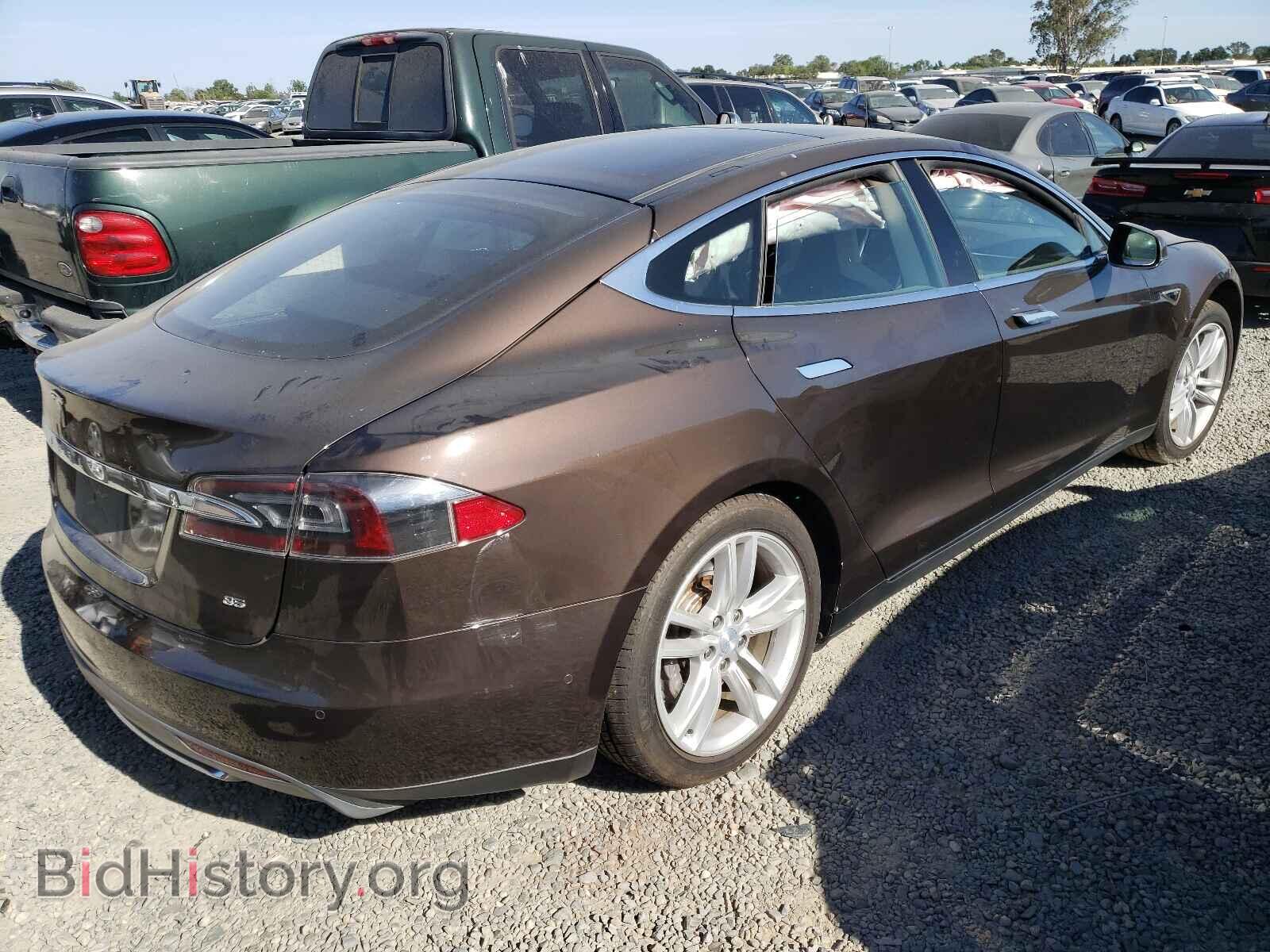 2014 TESLA MODEL S - VIN: 5YJSA1H19EFP52958 - Фото 4