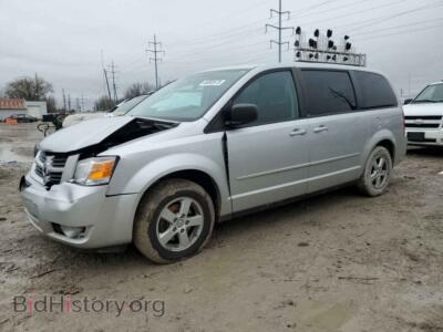 2010 Dodge CARAVAN Grand Cara, серебристый — VIN 2D4RN4DE2AR370365, Copart