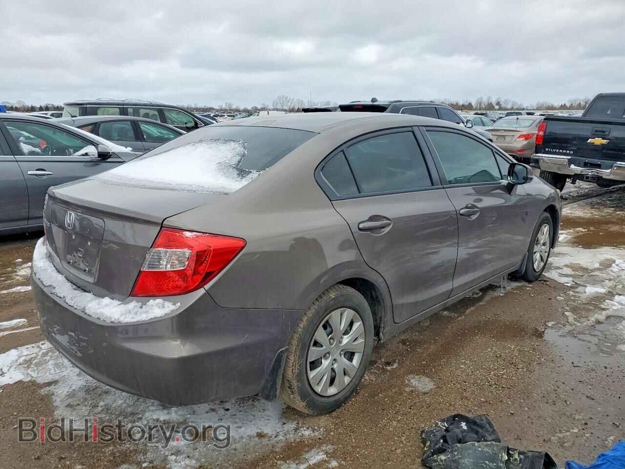 2012 HONDA CIVIC - VIN: 2HGFB2F5XCH518332 - Фото 3