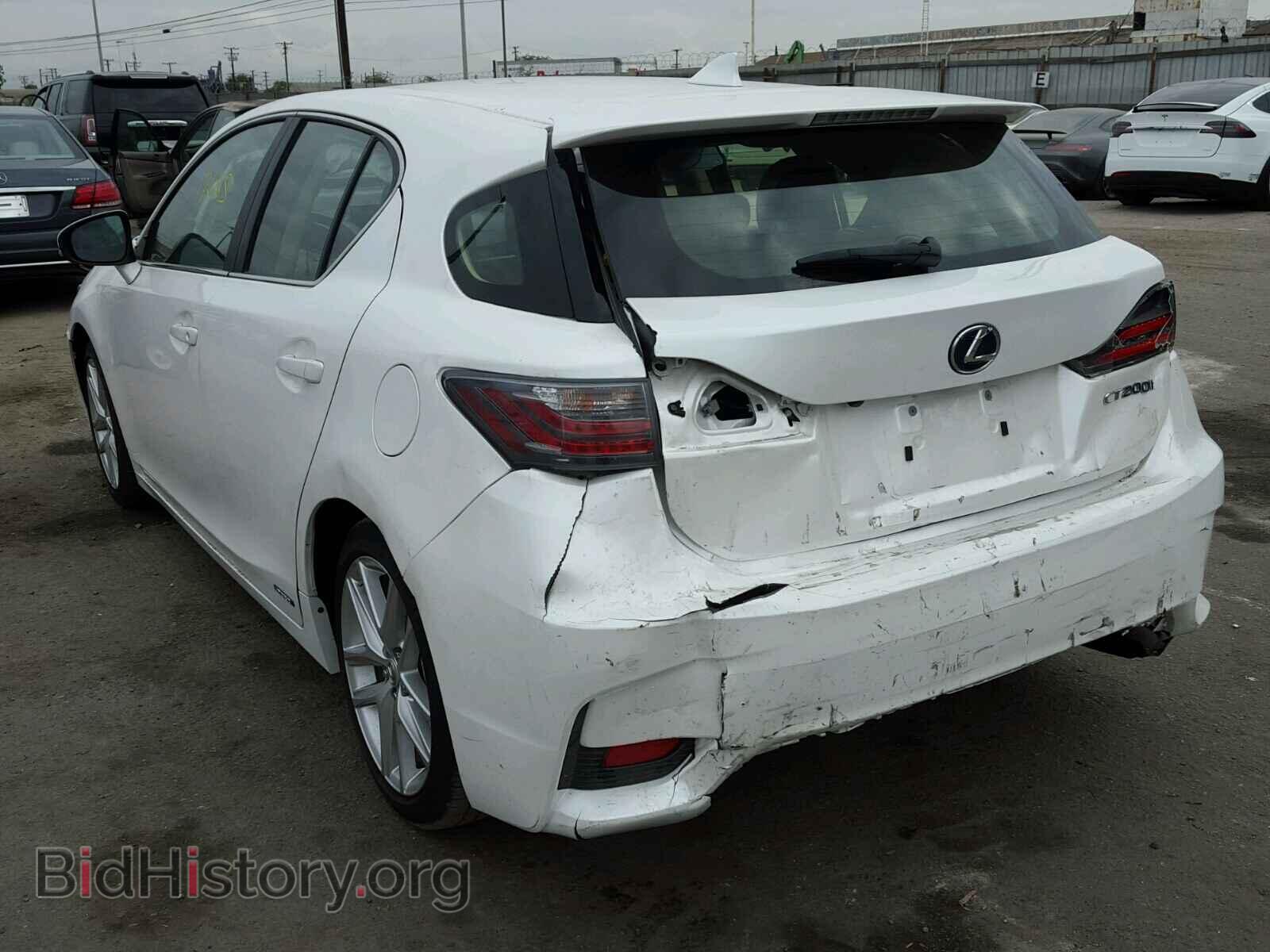 2017 LEXUS CT 200 - VIN: JTHKD5BH0H2287500 - Фото 3