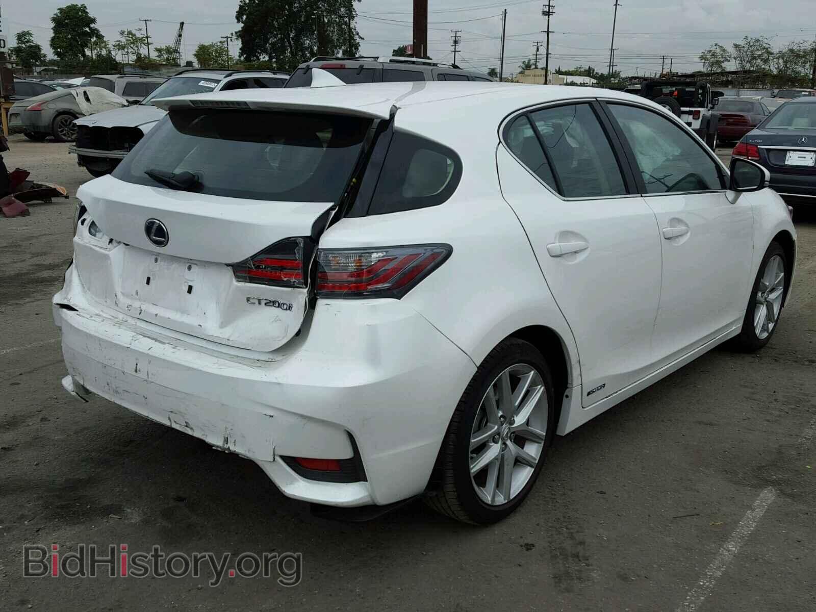 2017 LEXUS CT 200 - VIN: JTHKD5BH0H2287500 - Фото 4