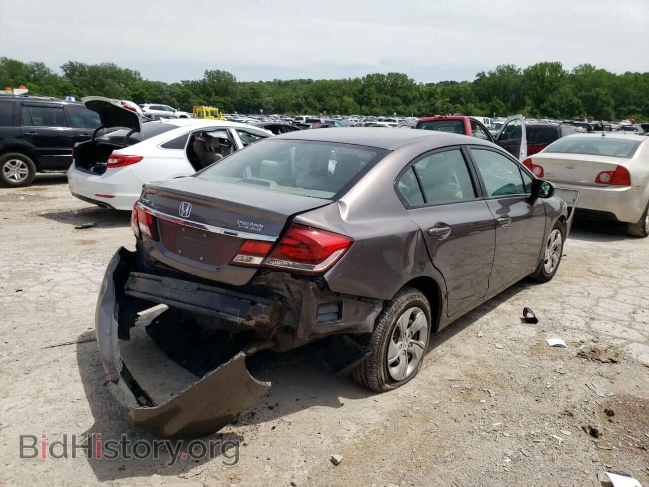 2014 HONDA CIVIC - VIN: 19XFB2F52EE054952 - Фото 4