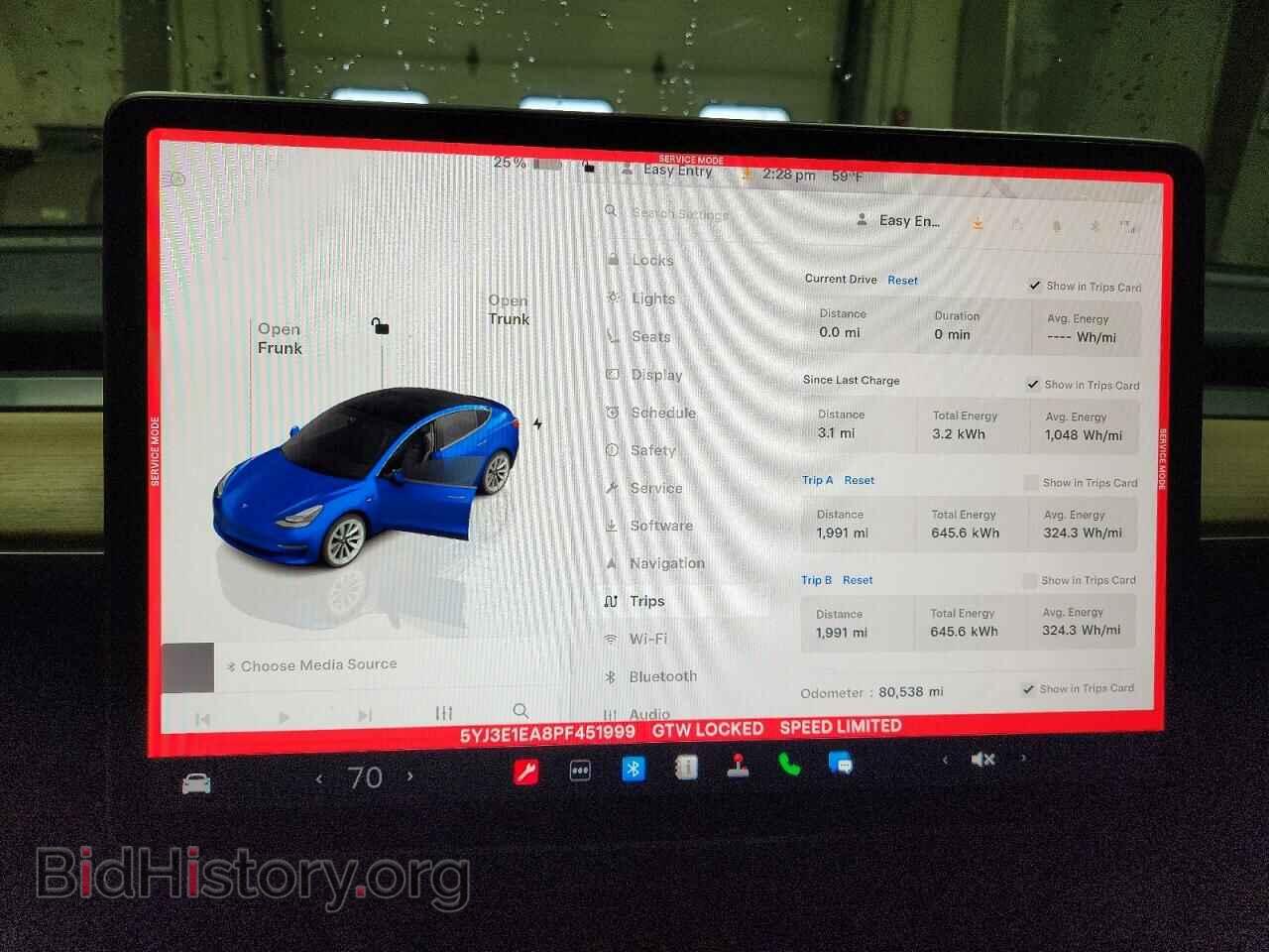 2023 TESLA MODEL 3 - VIN: 5YJ3E1EA8PF451999 - Фото 9