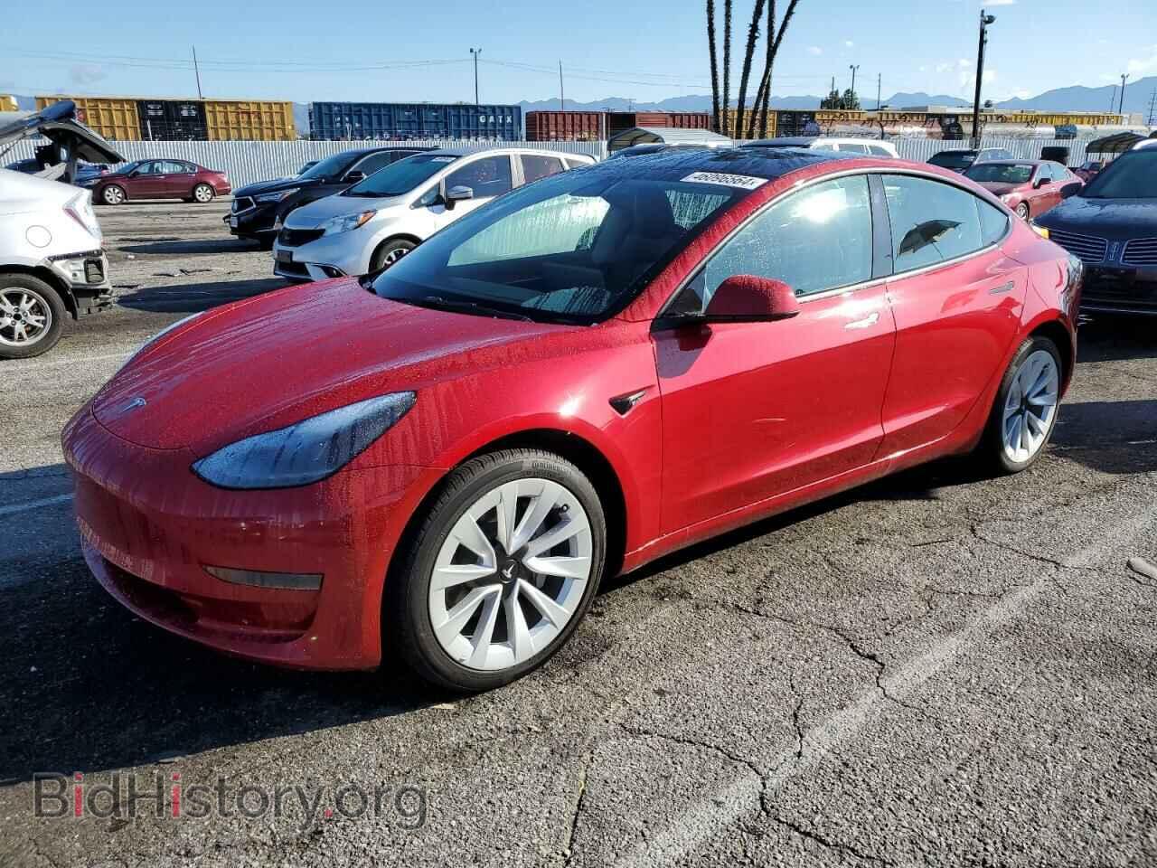 Фотография 5YJ3E1EA8NF290776 - TESLA MODEL 3 2022