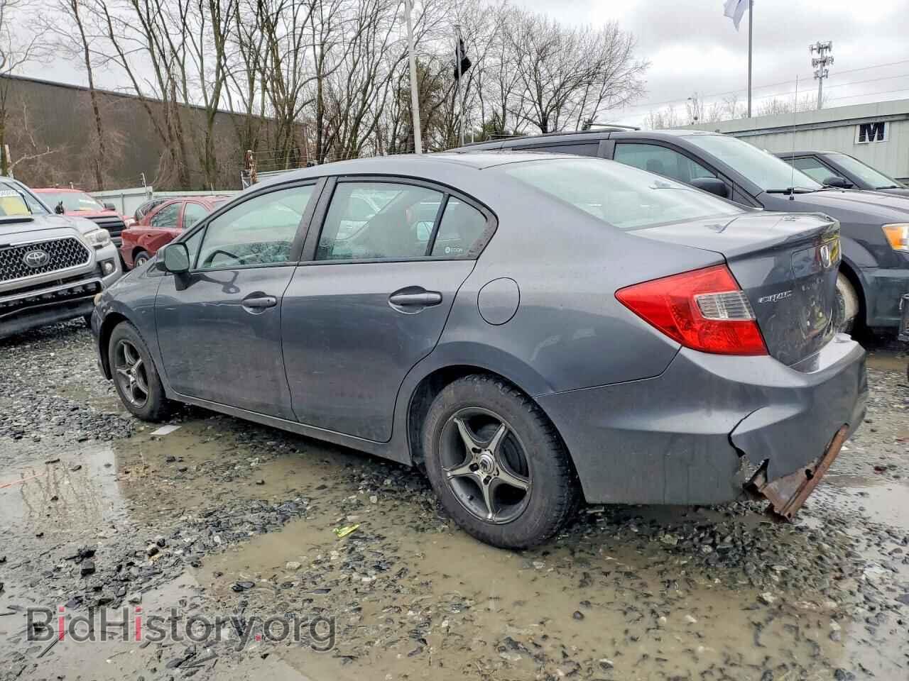2012 HONDA CIVIC - VIN: 2HGFB2F57CH313292 - Фото 2