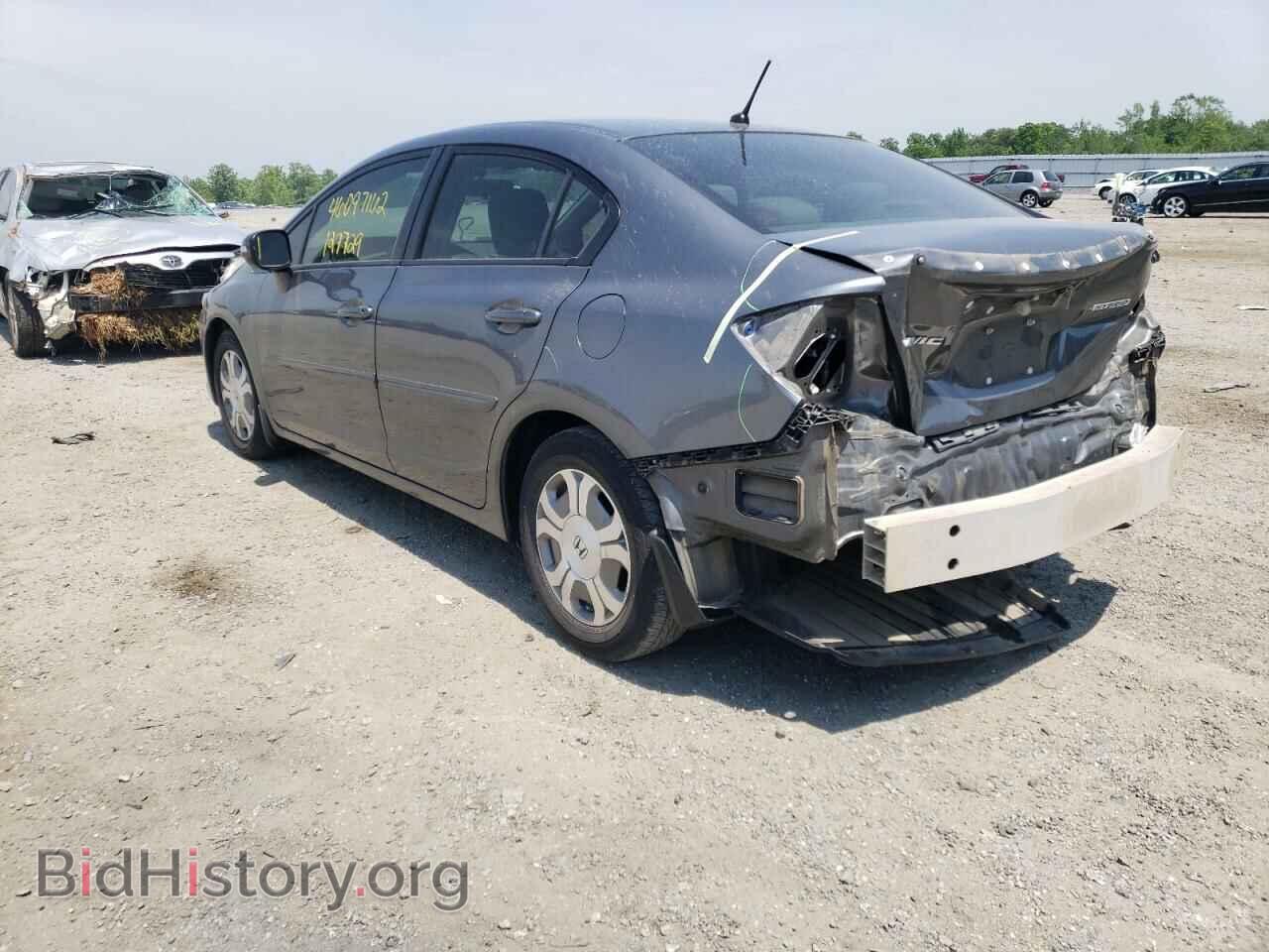 2012 HONDA CIVIC - VIN: JHMFB4F26CS004291 - Фото 3