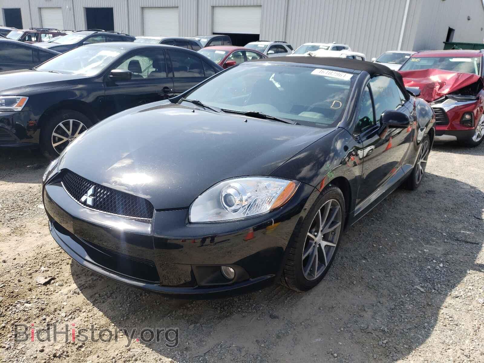 2011 MITSUBISHI ECLIPSE - VIN: 4A37L5EF5BE003527 - Фото 2